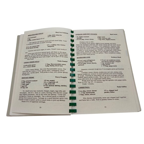 Quilters Guild Of Indianapolis Cookbook 1993 Spiral-Bound 207 Pages Recipes - Picture 5 of 9